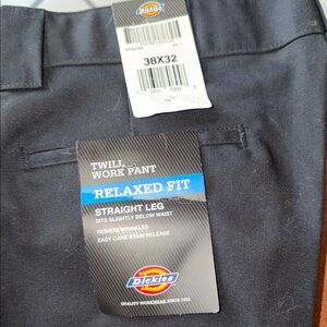 Dickies Men's Twill Work Pants - Black